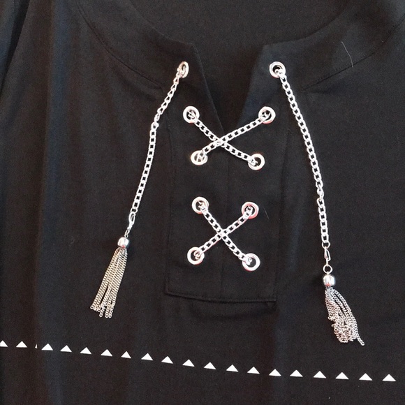 Ladies large tunic top by JM Collection - Picture 4 of 5